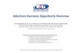 AdvoCare Business Opportunity Overvie · 2013-07-05 · Weight Loss • Energy • Wellness • Sports Performance • Financial Opportunity AdvoCare Business Opportunity Overview