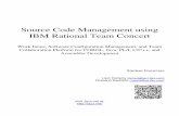 Source Code Management using IBM Rational Team Concert · 2014-02-20 · Source Code Management using IBM Rational Team Concert Work Items, Software Configuration Management, and