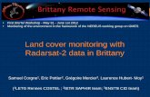 Land cover monitoring with Radarsat-2 data in Brittanyrecherche.imt-atlantique.fr/data/BreTel/Pres4 - Corgne.pdf · Beam mode FQ18 Incidence angle 37.40° - 38.90° Antenna pointing