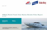 MRAA/Baird/Trade Only Marine Retailer Pulse Report...August 7, 2020 MRAA/Baird/Trade Only Marine Retailer Pulse Report July 2020 Craig Kennison, CFA Senior Research Analyst ckennison@rwbaird.com