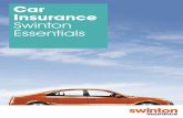 Car Insurance Swinton ClassicEssentials€¦ · 2 Welcome to Swinton Insurance Thank you for buying your car insurance through Swinton Insurance. We’re really pleased that you came