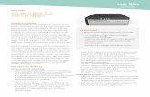 DATA SHEET ARUBA 5400R ZL2 SWITCH SERIES · • Jumbo frames on Gigabit Ethernet and 10-Gigabit Ethernet ports, jumbo frames allow high-performance remote backup and disaster-recovery