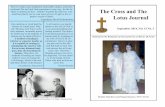 The Cross and The Lotus Journal · 27 Swami Ramdas’ Sannyas Day (1922) Center News Baptism of Aurelia Rose Jones We are happy to welcome another little soul to our spiritual family.