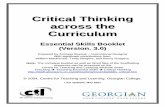 Critical Thinking across the Curriculumpbl101.weebly.com/uploads/3/1/3/1/31318861/... · Critical thinking is often thought to be a general ability that students either possess or