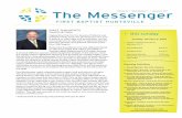 The Messengersrv2.fbchsv.org/newsletter/messenger010611.pdf · The Messenger FIRST BAPTIST HUNTSVILLE this sunday knowing, loving, serving Christ...together FIRST THOUGHTS David Hull,