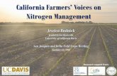 jrudnick@ucdavis.edu University of California Davis · “Demo farms are the best tool to teach and convince others… If you want people to comply, we need to provide reasons that