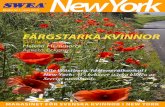 Bladet Nr 1 / juni 2013 NewY ork€¦ · vars färglära legat till grund för hennes eget måleri. Färgernas har sin egen magi - en färgton kan se olika ut beroende på sin omgivning,