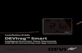 Installation Guide DEVIreg™ Smart...DEVIreg Smart 4 Installation Guide More information on this product can also be found at: devismart com 2 Technical Specifications Operation voltage