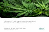 2018 PEI Cannabis Survey Report - Prince Edward Island · eating, vaporizing, dabbing and then drinking. Dried flower/leaf is the product most commonly used, followed by edibles,