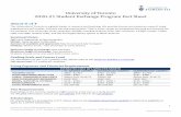 University of Toronto Student Exchange Program 2017-18 ... · Grading Scale and Course Load For information on the U of T grading scale, please refer to the Guide for Reading a Transcript.