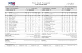 New York Rangers Game Notessnagfilms-a.akamaihd.net/69/0b... · 2018-11-24 · New York Rangers: Season Statistics Pos # Player GP G A P +/- PIM PP SH GW S % TOI/g FO% Hits Blks L
