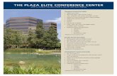 THE PLAZA ELITE CONFERENCE CENTER - Irvine Company …...4350 LA JOLLA VILLAGE DRIVE, SUITE 250, SAN DIEGO THE PLAZA ELITE CONFERENCE CENTER TRAINING ROOM FEATURES • Tables and chairs