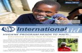 FALL 2015 Newsletter - International Aid...InternationalAid is a Christian reliefministry thatseeksto tangiblydemonstrate theloveofJesus Christ tothosewhoare suffering. For 35 years,InternationalAid