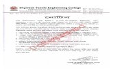 Full page photo - Shyamoli Textile Engineering College List 2017.pdf · I cstcqb, Ested-2009 Ref: Shyamoli Textile Engineering College (Affiliated by Dhaka University) Adminstrative
