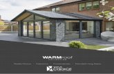 WARMroof - Your Choice | Your home, your choice · 11/4/2019  · pelmet section which can house additional lighting as well as a place to fix window and door blinds or speakers.
