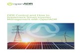 DER Control and How to Implement Smart Inverter Management ... for Smart Inverter Control_… · approach and IEEE 2030.5 for direct smart inverter control and adjustments. The IEEE