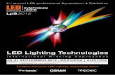 LpS 2012 - dariacasciani.files.wordpress.com · 15:45 - 16:15 KEY NOTE II LED Lighting - From Revolution to Mainstream Dr. Hans Nikol / vP LED Technology Strategy, Philips Lighting,