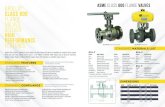 Apollo ASME CLASS 600 FLANGE VALVES Class 600 High … Class 600 Ball... · 2017-12-15 · ASME B31.8 “Gas Transmission and Distribution Piping Systems ... (2003) Compliance Except
