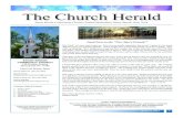The Church Herald · 2015-01-24 · The Church Herald Stony Brook Community Church (United Methodist), Stony Brook, New York STONY BROOK COMMUNITY CHURCH 216 Christian Avenue Stony