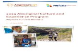 2019 Aboriginal Culture and Experience Program · 2019 Aboriginal Culture and Experience Program Anglicare Australia Members 4 – 10 June 2019