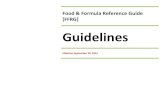 Food & Formula Reference Guide [FFRG]€¦ · WIC Cert = WIC Certifier RD = Registered Dietitian at Local WIC Provider PWD = Powder WIC 27 = Medical ... Inborn errors of metabolism/metabolic