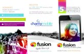 Call to talk to a Charity OF YOUR MONTHLY BILL Fusion as ... · fusion.org.au network.com.au REGISTER Call 1300 558 280 to talk to a Charity Mobile representative. Visit network.com.au