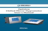 Optidew Chilled Mirror Hygrometer Users Manual€¦ · The Optidew chilled mirror hygrometer is based on the proven, fundamental condensation temperature dew point principle, giving