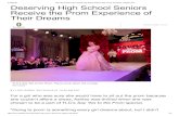 Deserving High School Seniors Receive the Prom Experience ......Laura shows off her prom dress pick to TLC's Monte Durham and Laura Marano KEN VISSER 5/13/2016 Say Yes to the Prom: