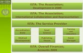 ISTA: The Service Provider - ISTA - ISTA Online · CSSAC –Commercial Seed Analysts Association of Canada ISO –International Organization for Standardization EPPO –European and