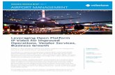 Industry Vertical Brief 2017 AIRPORT MANAGEMENT · in online buying, many businesses are desperate for busy new places to set up Airport Business Global Applications Transportation