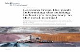 Lessons from the past: Informing the mining industry’s .../media/McKinsey... · ¹Australia Newcastle/Port thermal coal, 6,000 kilocalories. ²Australia Peak Downs, Platts hard-coking