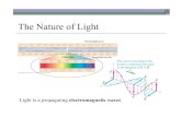 The Nature of Light - George Mason Universitycomplex.gmu.edu/ · Wave Nature of Light Previous Chapters (Geometric Optics)