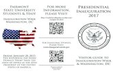Fairmont For More Presidential Information, please Visit: 2017readyforcollegefsu.weebly.com/uploads/8/6/4/8/86482928/... · 2018-09-05 · Inauguration 2017 Inauguration Week Washington,