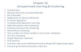 Chapter 10 Unsupervised Learning & Clustering · ˆ ( | , ) ln ( | , ) 0 (12)ˆˆ ( | ) ( )ˆ ˆ: P( | , ) ˆ ˆ ( | , ) ( )ˆ ˆ i i i k i k k i i k i i i k c k j j j j PP n Pp pP
