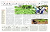 w w w monti or co ug FaO transforming farmers’ livesweb.monitor.co.ug/Supplement/12/FAO23122016.pdf · Awamu Farmer Field School to learn modern agriculture skills, which they say