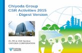 Chiyoda Group CSR Activities 2015 - Digest Version · CSR Vision1 A Reliable Company 12 ～ 18 CSR Vision2 Environmental Initiatives 19 ～ 23 CSR Vision3 Social Contributions 24