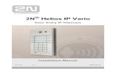 2N Helios IP Vario€¦ · 2N® TELEKOMUNIKACE a.s., 4 1. Product Overview Here is what you can find in this section: 1.1 Components and Associated Products 1.2 Terms and Symbols