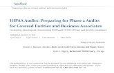 HIPAA Audits: Preparing for Phase 2 Audits for …media.straffordpub.com/products/hipaa-audits-preparing...2015/08/19  · Unlike the Phase 1 Audit Program, which focused on Covered
