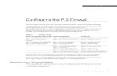 Configuring the PIX Firewall · PDF file Step 1 - Get a Console Terminal 2-2 Configuration Guide for the Cisco Secure PIX Firewall Version 5.0 Step 1 - Get a Console Terminal If the