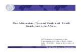 Pan Africanism, Decent Work and Youth Employment in Africa.€¦ · Across the world, the current youth employment crisis is characterised by: 1.Unprecedented levels of youth un(der)