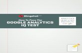 How To Pass The GOOGLE ANALYTICS IQ TEST · GOOGLE ANALYTICS IQ TEST 2. PROBLEM » GOALS, FUNNELS, REGEX You wish to set up a goal to track completed job application forms on your