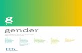 gender · 2018-05-30 · gender Main Messages and Findings from the IEG Gender Practitioners Workshop The Setting A major challenge to integrating gender in evaluation remains the