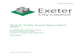 annual status report 2018 - Exeter City Council websitecommittees.exeter.gov.uk/documents/s66125/Air Quality...Exeter City Council LAQM Annual Status Report 2018 iv • to build on