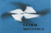 1959 Seiko Watch Brochure · PDF file Title: 1959 Seiko Watch Brochure Author: AKable Subject: 1959 Seiko Watch Brochure Keywords: 1959 Seiko Watch Brochure Created Date: 3/16/2014