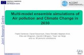 Multi-model ensemble simulations of Air pollution and ... · • MOZ2-GFDL • MOZART4 • MOZECH • MOZECH2 • p-TOMCAT • STOCHEM-HadAM3 • STOCHEM-HadGEM • TM4 • TM5 •