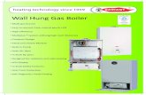 Wall Hung Gas Boiler - Australian Hydronics Supplies · Wall Hung Gas Boiler •Multiplex ® system utilising high-tech Materials •Compact Design •Electronic Flame Module •Built