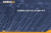 FIBER OPTIC CABLES - cable77.comcable77.com/wp-content/uploads/2018/11/Cable77_BM_23_10_2018… · BLOWING MACHINES 68 - 75 MULTI TUBE micro cable LSZH 55 - 57 Table of content Product