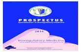 Specialisation in Bioregulatory Medicine Toronto... · Prospectus Spec. Cert. BM Introduction ... The Syllabus is a response to the need for medical training that would meet new disease