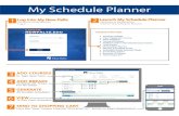 My Schedule Planner ... My Schedule Planner My Schedule Planner Text Only Shopping Cart My Schedule Planner Navigate to Registration Click on My Schedule Planner Go to my.newpaltz.edu