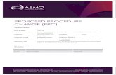 PROPOSED PROCEDURE CHANGE (PPC) · PDF file PROPOSED PROCEDURE CHANGE (PPC) 1. DESCRIPTION OF CHANGES AND REASONS FOR CHANGES In early 2017 the AEMC published a rule determination